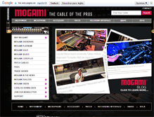 Tablet Screenshot of mogamicable.com